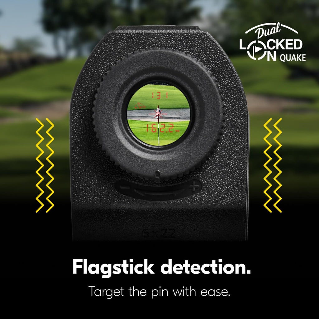 NIKON COOLSHOT 50i GII Golf Laser Rangefinder | Rainproof Portable 6X Monocular Optics with Dual Locked ON Quake Flagstick Detection, Continuous Scan & Magnetic Mount | Golf & Actual Distance Modes