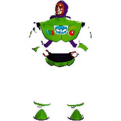 Buzz Toy 4 Lightyear Story - air-filled Costume Men's