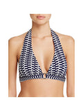 Ring Hole A Swim Navy Womens Shoshanna Top Printed Separates