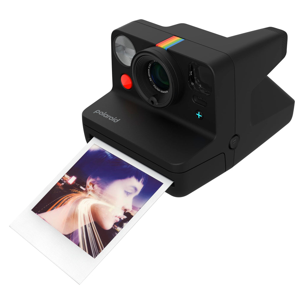 Polaroid Now+ 3rd Generation I-Type Instant Film Camera - Bluetooth Connected App Controlled - Arctic Blue - Camera Only No Film (9163)