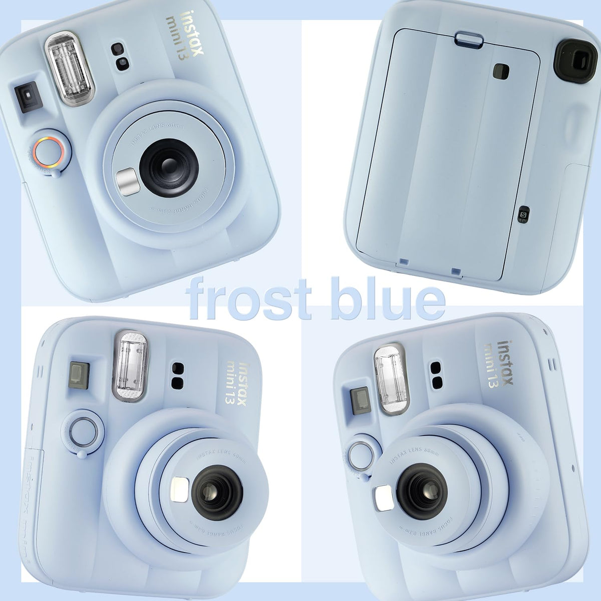 Fujifilm Instax Mini 13 Instant Camera 60 Films and Accessories (Dreamy Purple)
