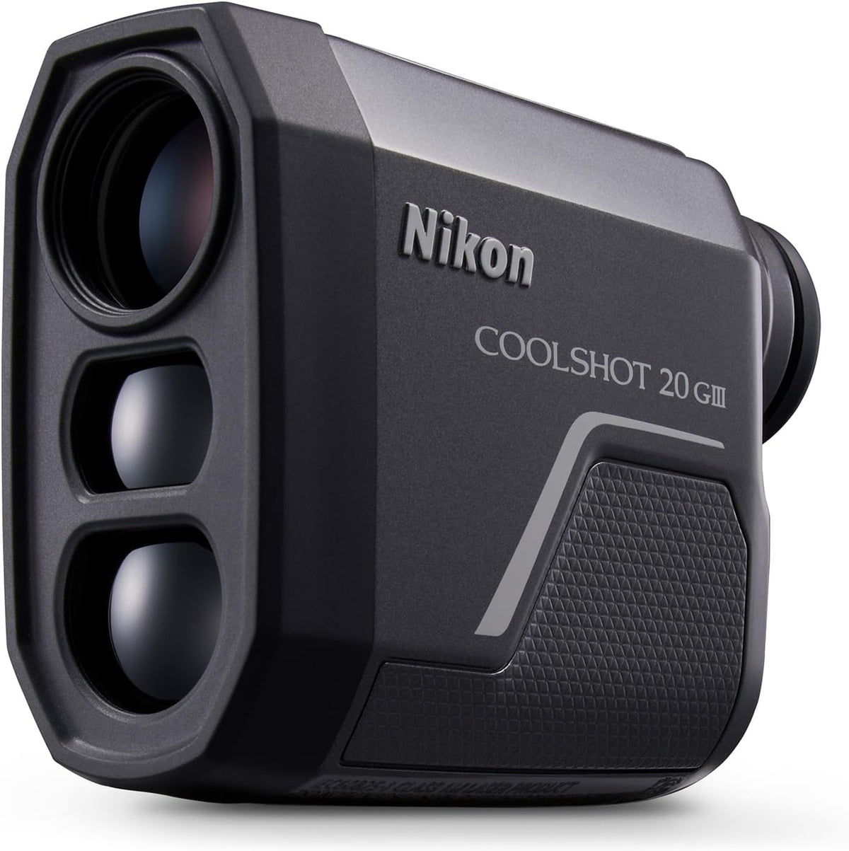 Nikon COOLSHOT Golf Laser Rangefinder - 20i GIII/20 GIII | 6x20 Optics, 800-Yard Range, Rainproof Design, Lightweight, Compact Rangefinder with Slope Compensation, Locked On Quake