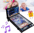 Mini LED Tabletop Pinball Machine Electronic Arcade Game with Vibrant Lights, Sound, Digital Scoreboard, Family-Friendly Retro Gift for Kids Ages 5+ Boys and Girls