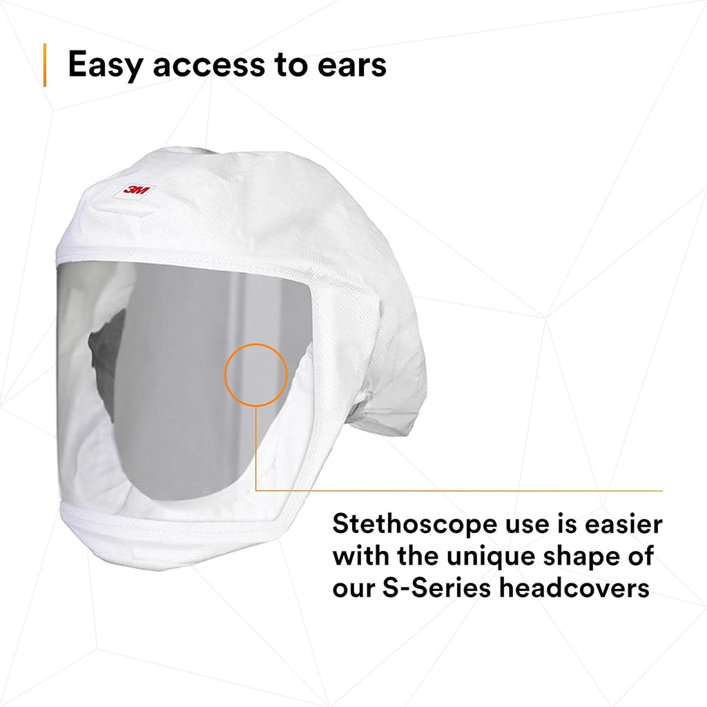3M PAPR Respirator System, Healthcare, M/L Headcover, NIOSH, Lightweight