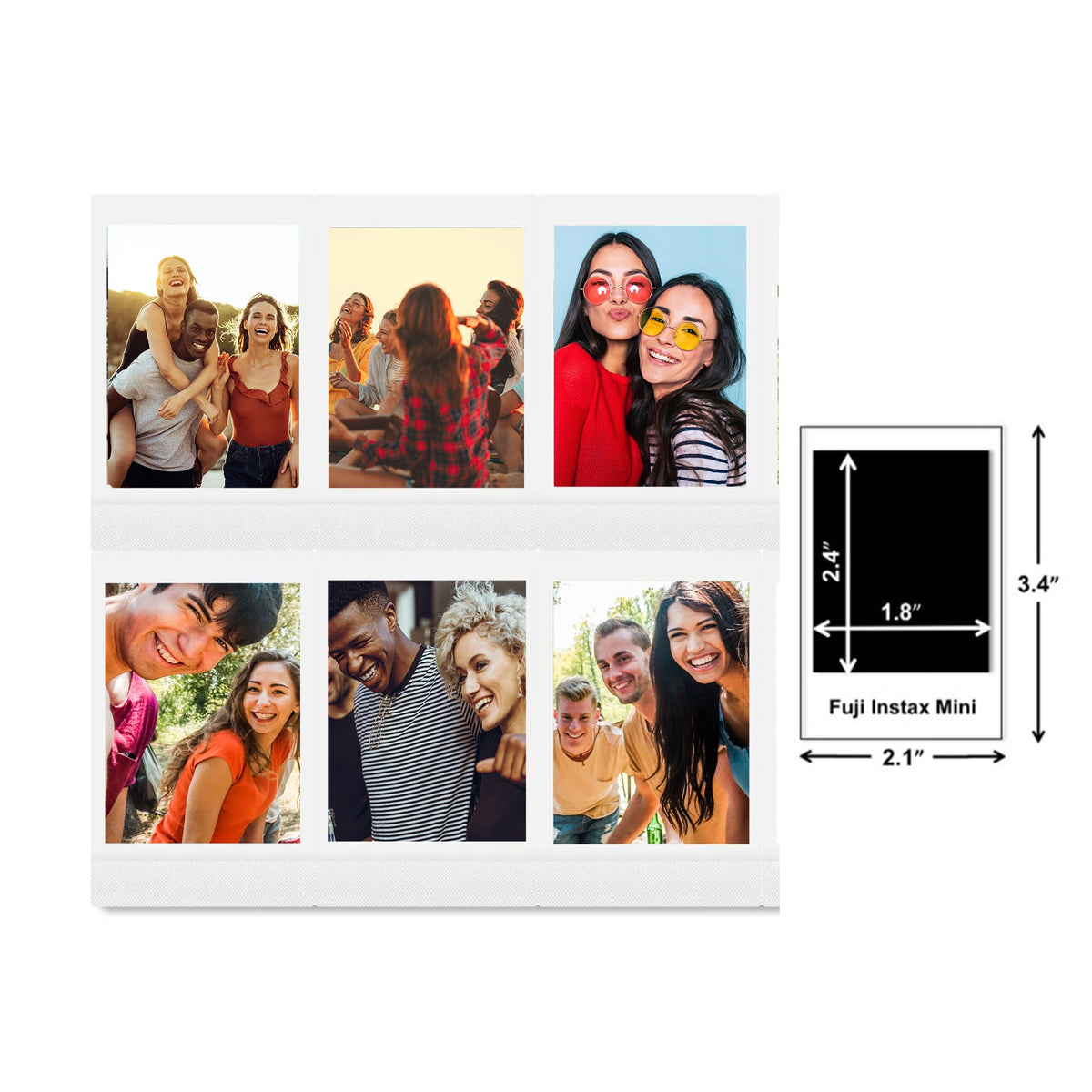 FUJIFILM INSTAX MINI Film 200 Sheets Bundle
