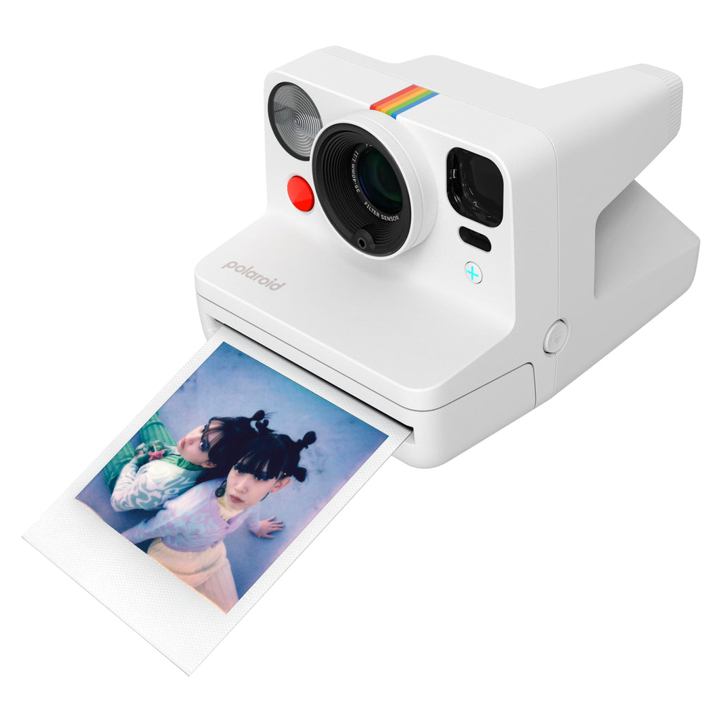 Polaroid Now+ 3rd Generation I-Type Instant Film Camera - Bluetooth Connected App Controlled - Arctic Blue - Camera Only No Film (9163)