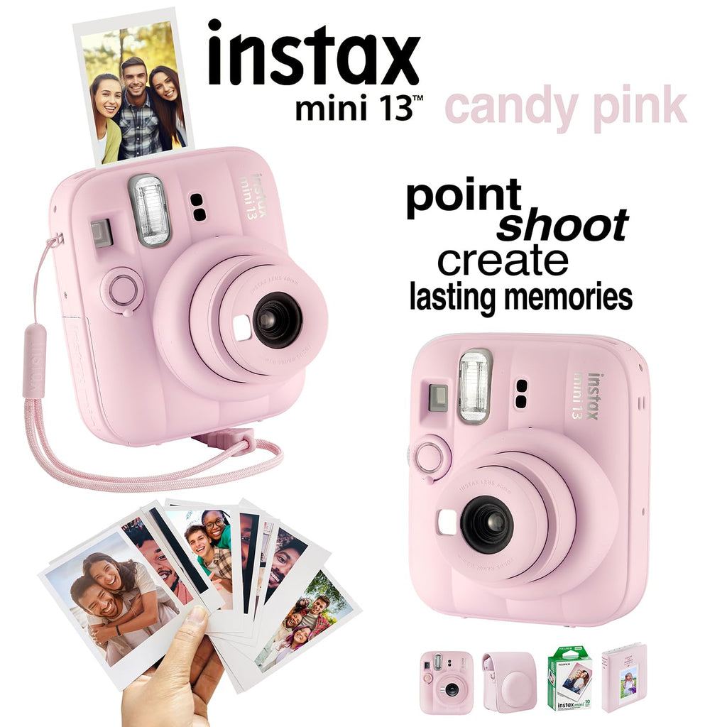 Fujifilm Instax Mini 13 Instant Camera 60 Films and Accessories (Dreamy Purple)