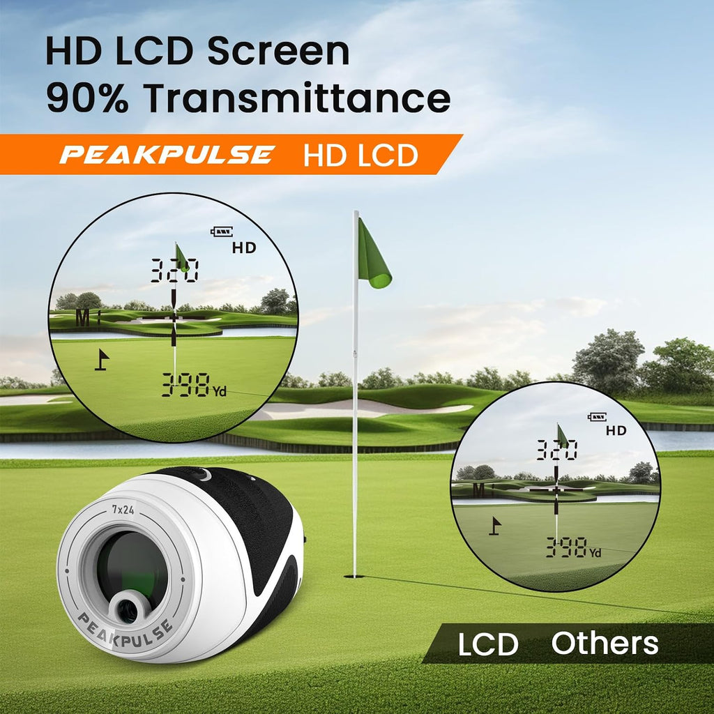 Golf Range Finder 7X Mini Pocket Compact