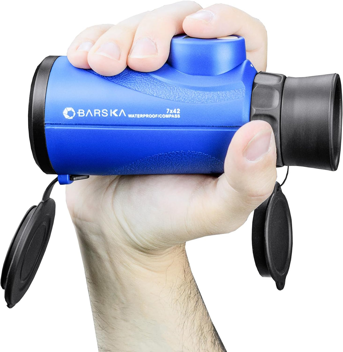 Barska 7x42 Deep Sea Waterproof Monocular with Compass & Rangefinding Reticle â Marine, Sailing & Outdoor Adventure Gear