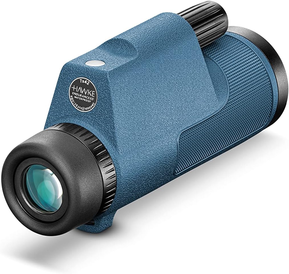 Endurance ED Marine 7x42 Monocular Blue w Compass