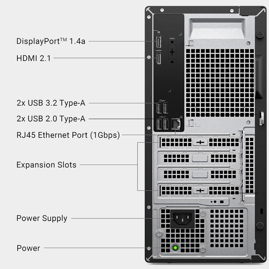 Dell Tower Desktop Computer Ultra 7 RTX 5060 32GB DDR5 2TB SSD