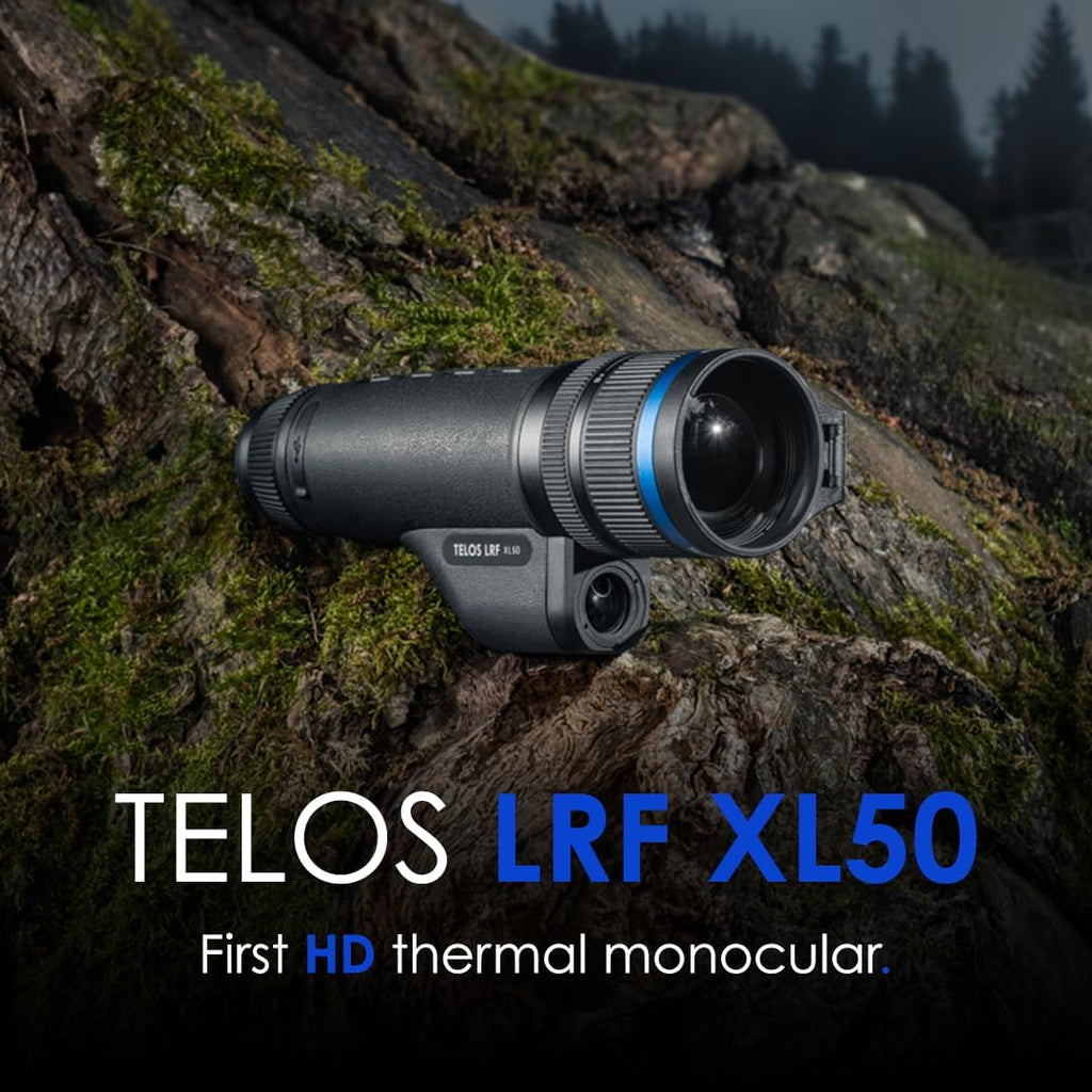Pulsar Telos LRF Thermal Monocular with Laser Range Finder