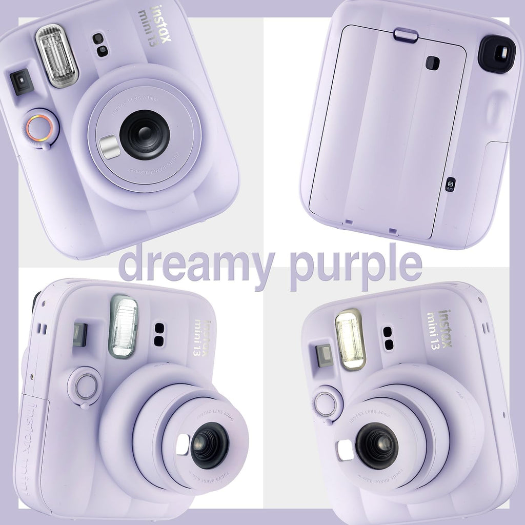 Fujifilm Instax Mini 13 Instant Camera 60 Films and Accessories (Dreamy Purple)
