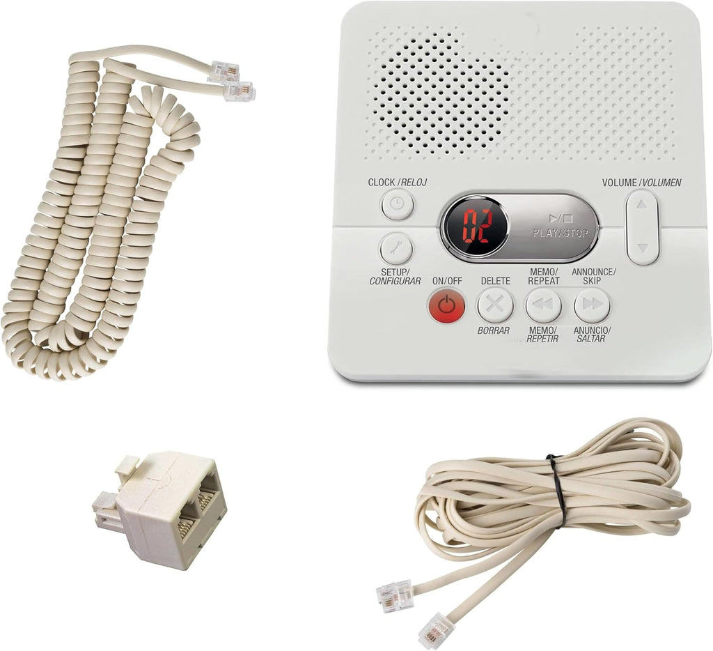 iSoHo Phones Digital Answering Machine Bundle for Landline Phones