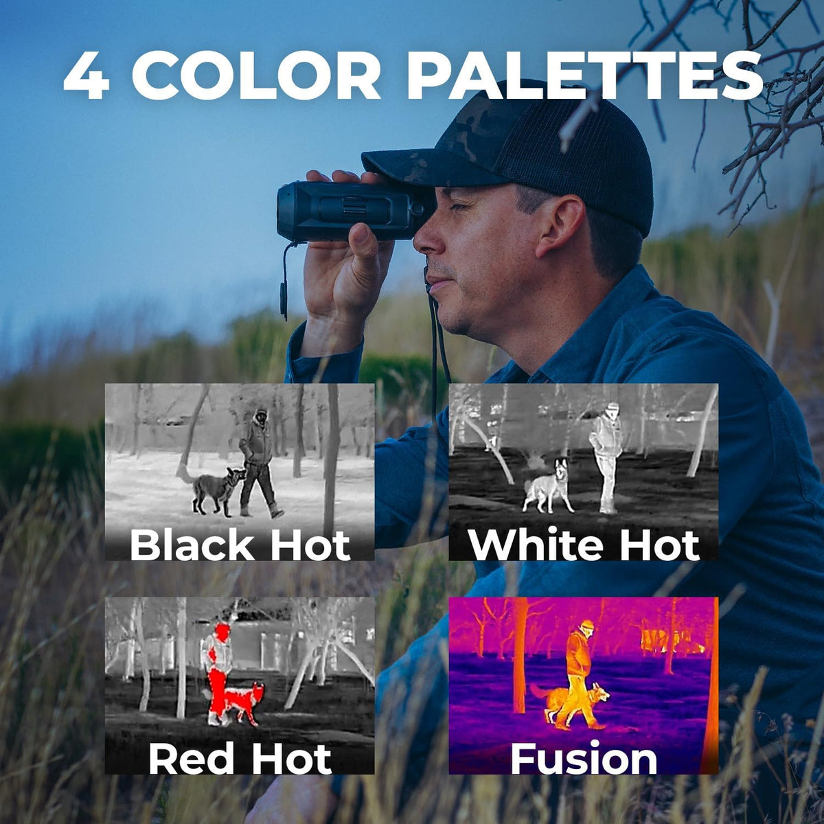 AGM Global Vision Taipan V2 Thermal Imaging Monocular High-Sensitivity
