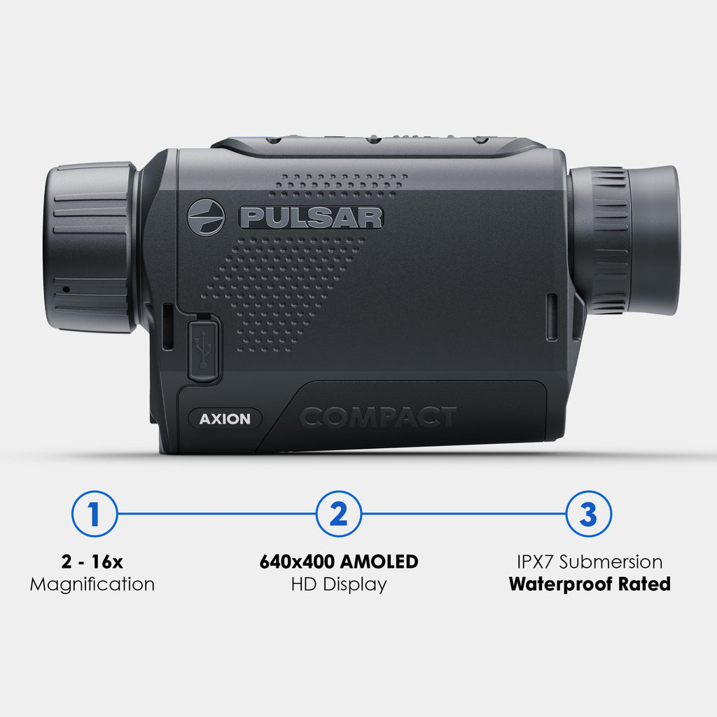 Pulsar Axion Compact Thermal Monocular