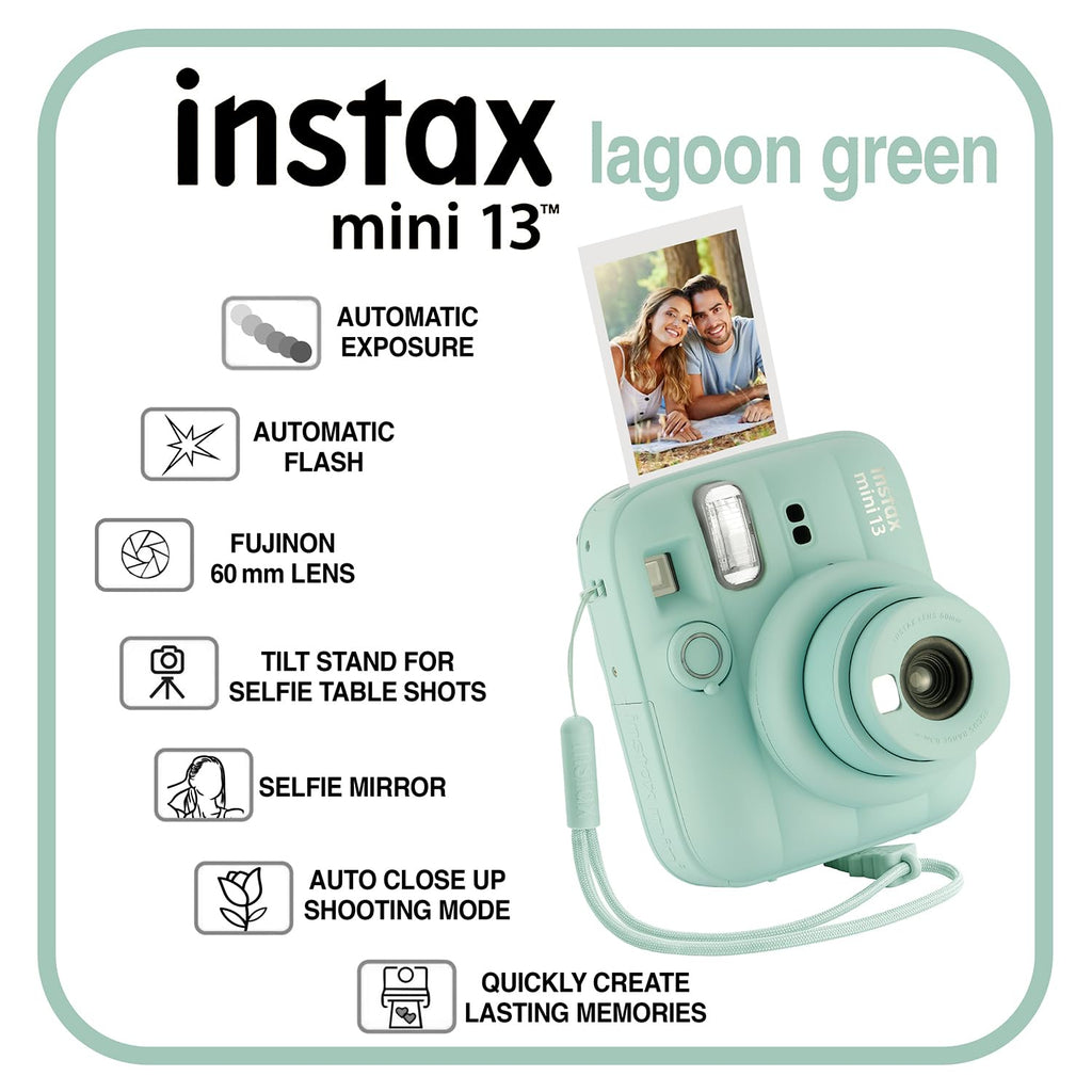 Fujifilm Instax Mini 13 Instant Camera 60 Films and Accessories (Dreamy Purple)