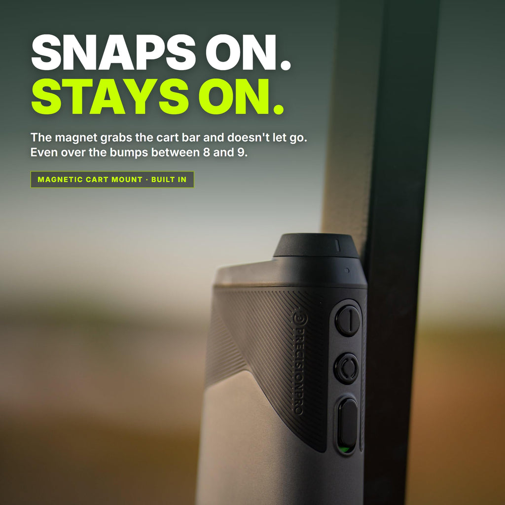Precision Pro Titan Slope Golf Rangefinder, Built to Take a Beating