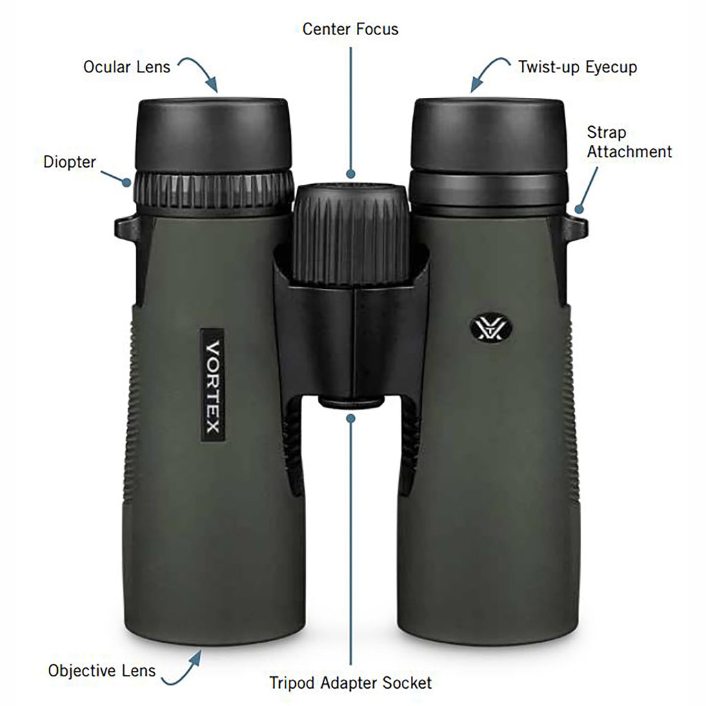 Vortex Diamondback HD 12x50 Binoculars