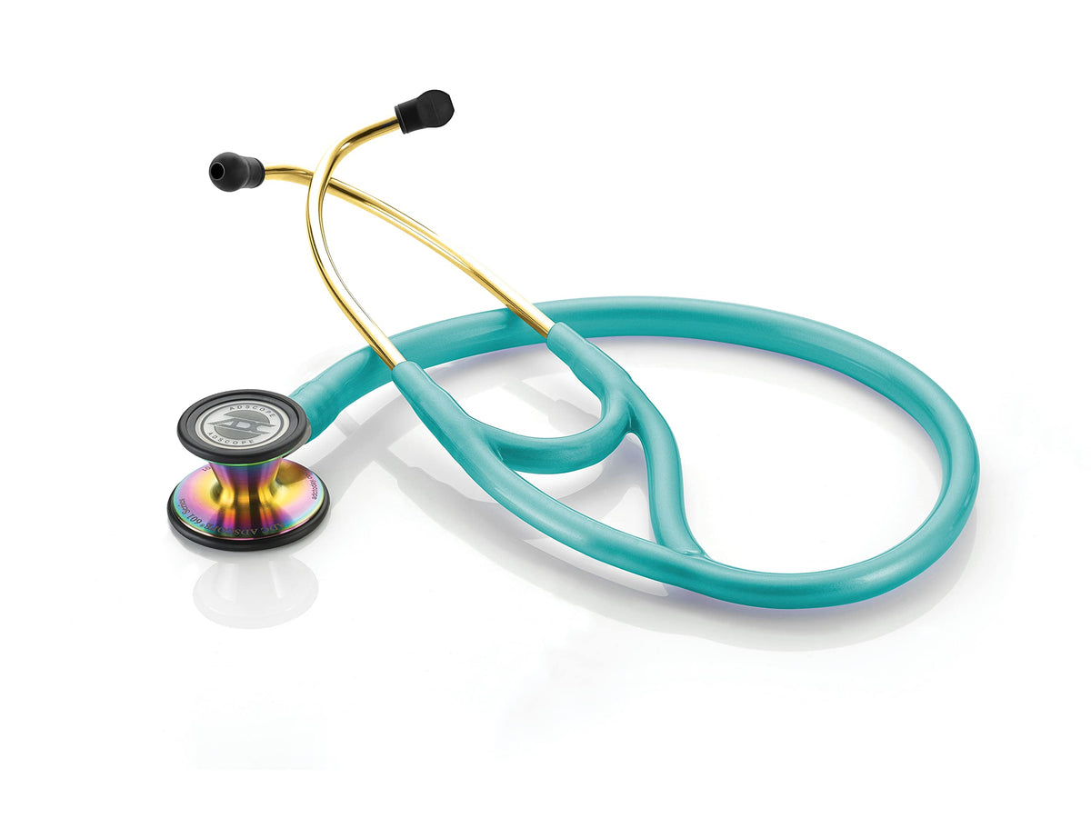 ADC Adscope 601 Convertible Cardiology Stethoscope, AFD Tunable Technology