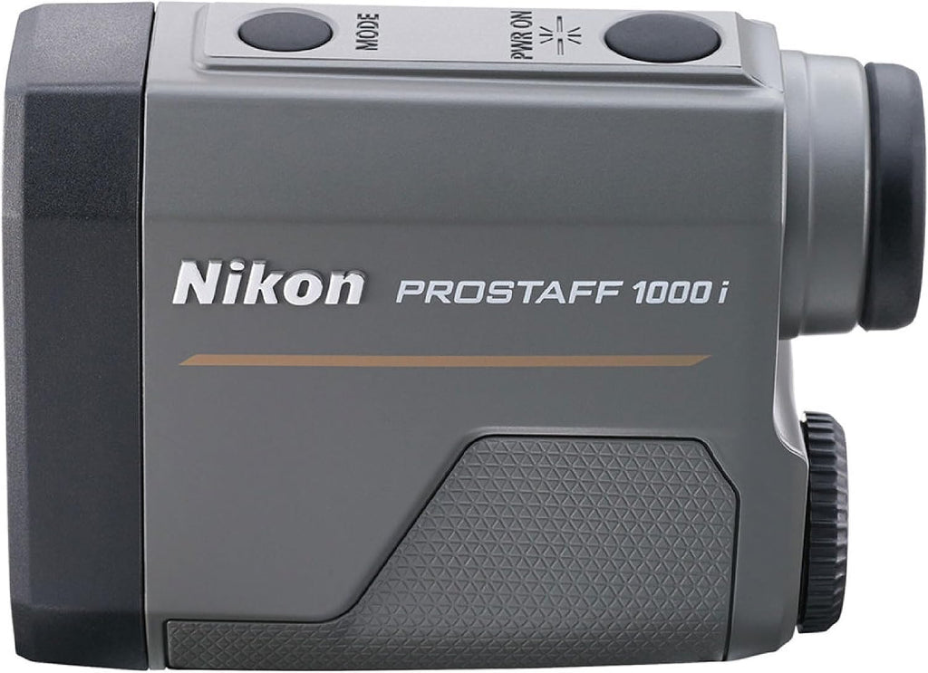 Nikon PROSTAFF 1000i 6x20 Laser Rangefinder with ID Incline/Decline Technology, TRU Target Measurement, 1000-Yard Range, Weather-Resistant Design, Compact & Pocket-Friendly