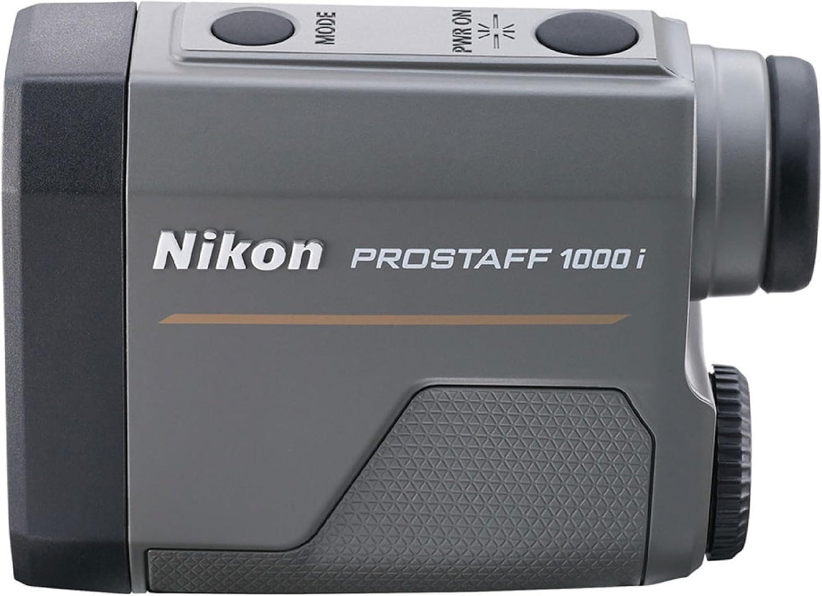 Nikon PROSTAFF 1000i 6x20 Laser Rangefinder with ID Incline/Decline Technology, TRU Target Measurement, 1000-Yard Range, Weather-Resistant Design, Compact & Pocket-Friendly