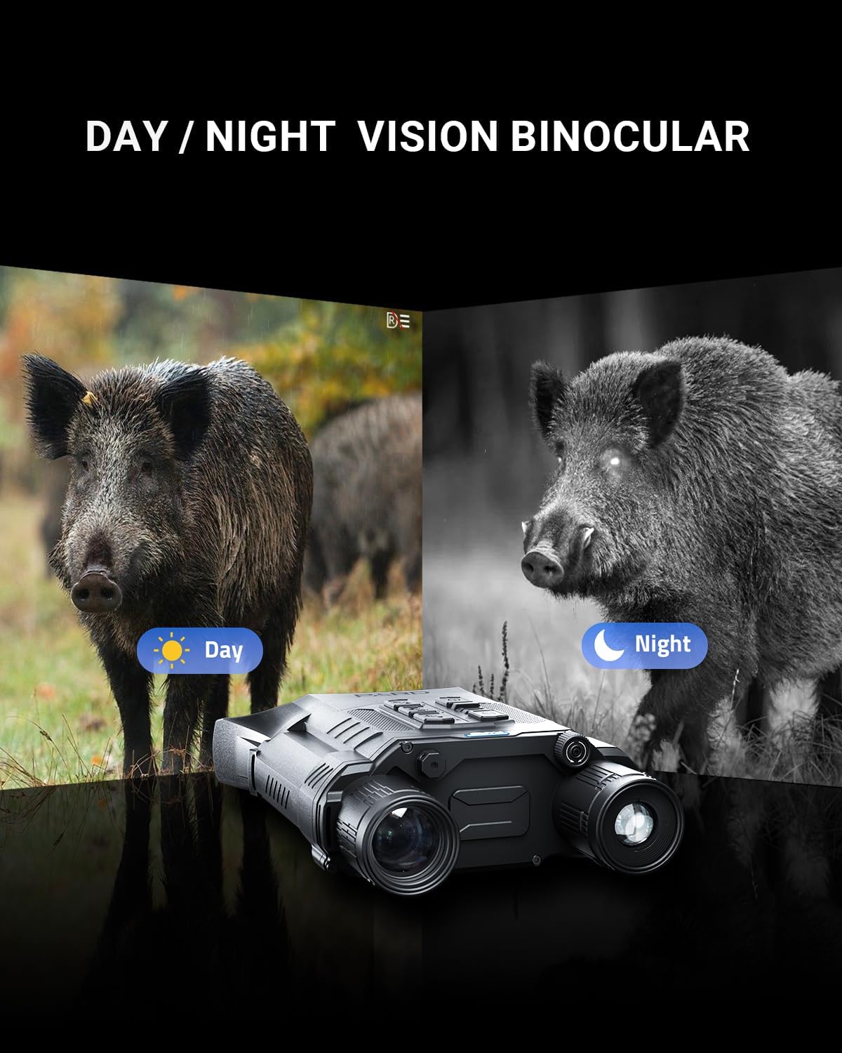 Merlin Night Vision Binoculars,9.2X Zoom Digital Night Vision Goggles