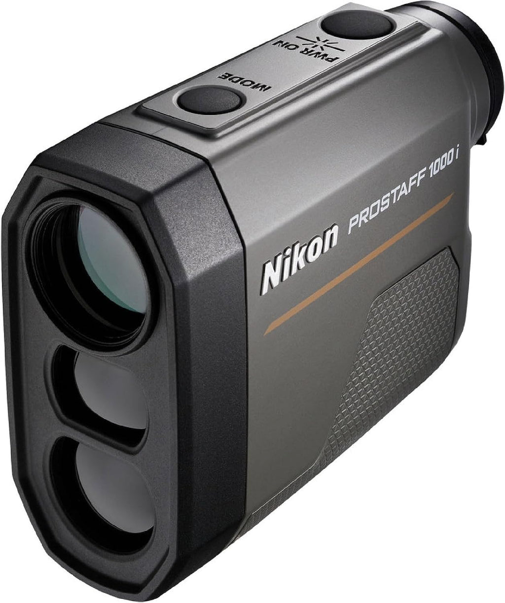Nikon PROSTAFF 1000i 6x20 Laser Rangefinder with ID Incline/Decline Technology, TRU Target Measurement, 1000-Yard Range, Weather-Resistant Design, Compact & Pocket-Friendly