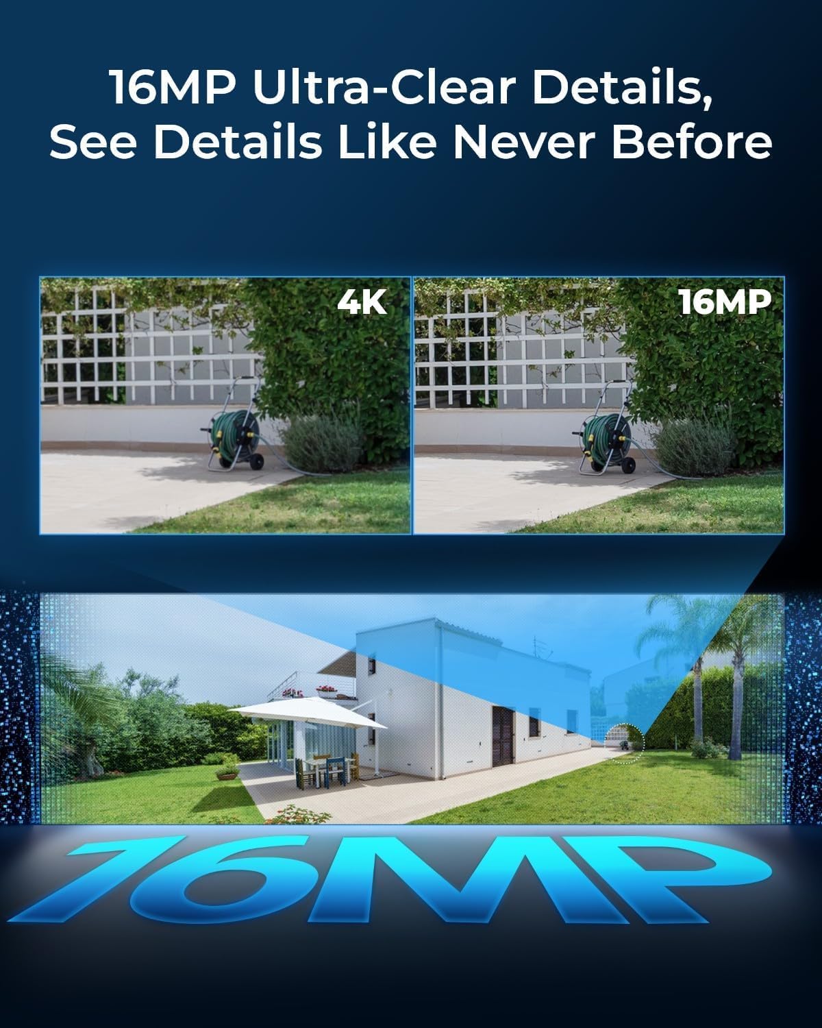 REOLINK Duo 3 PoE Dual-Lens PoE Security Camera with 180Â° Panoramic View