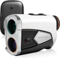 WOSPORTS Golf Rangefinder with Slope, 1500-Yard Pin Lock Vibration Range Finder(Feet/Meters/Yards), 7X Magnification, Magnetic Mount, Rechargeable