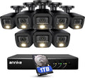 ANNKE 3K Lite Wired Security Camera System Outdoor, 8X 2MP Cameras, 1TB HDD