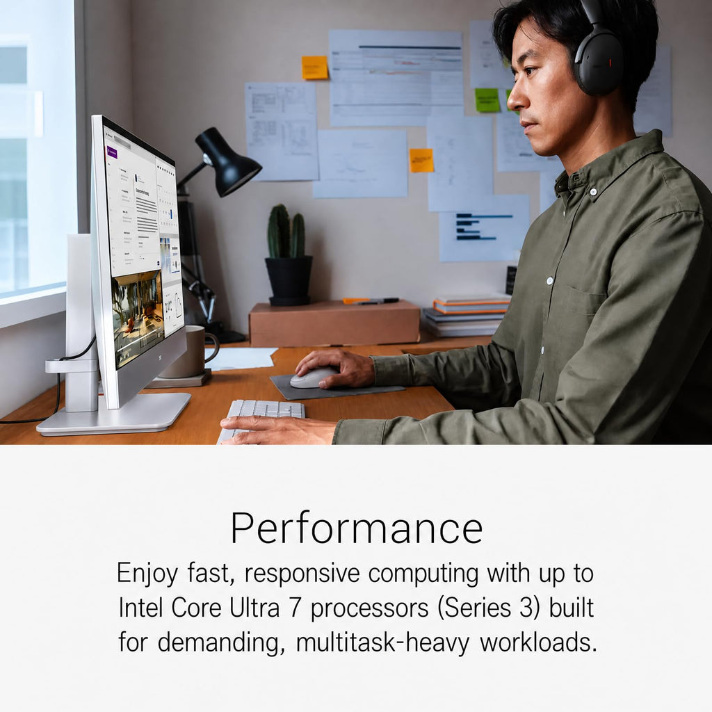 Dell 24 All-in-One Touchscreen Desktop Computer, 16GB DDR5 RAM, 1TB SSD