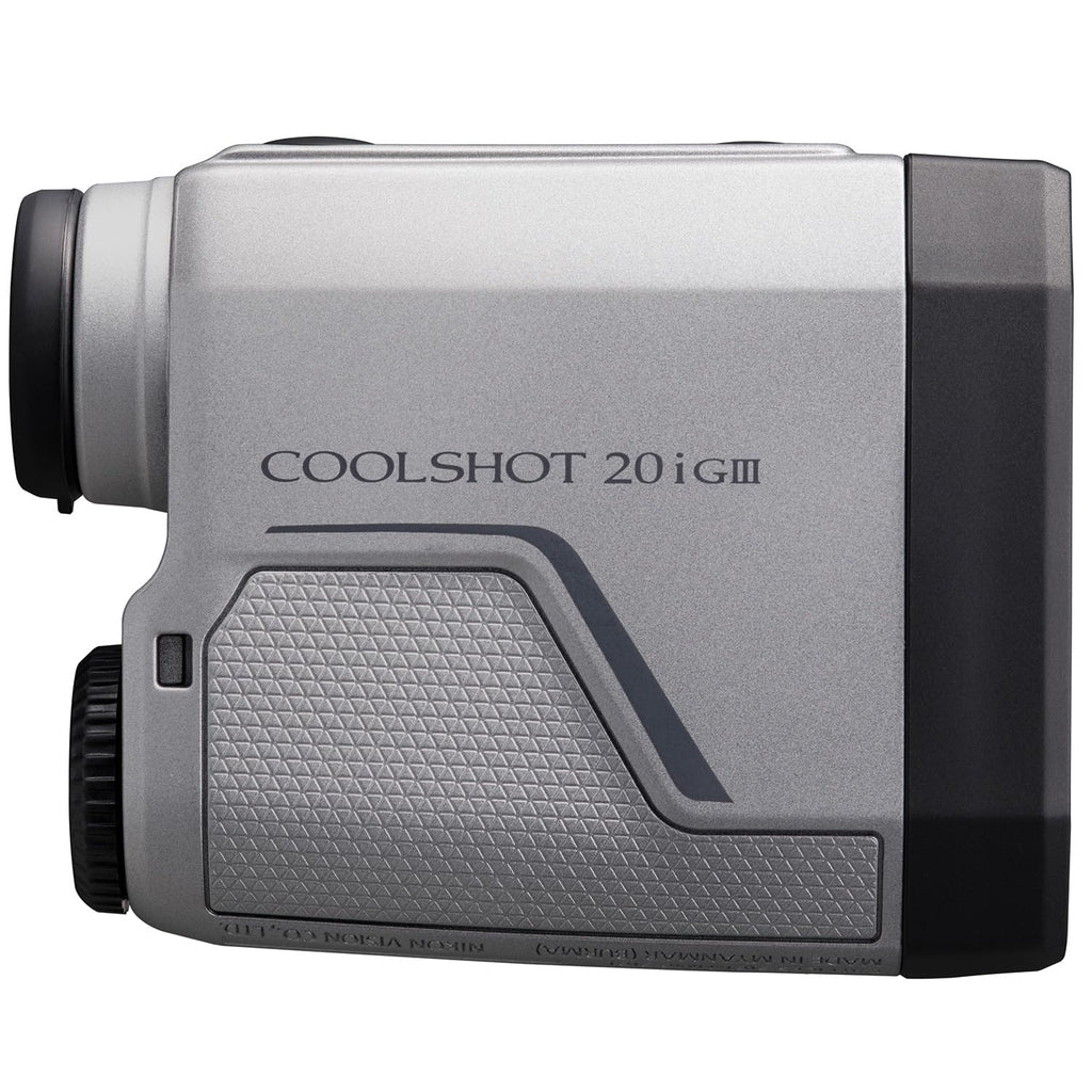 Nikon COOLSHOT Golf Laser Rangefinder - 20i GIII/20 GIII | 6x20 Optics, 800-Yard Range, Rainproof Design, Lightweight, Compact Rangefinder with Slope Compensation, Locked On Quake