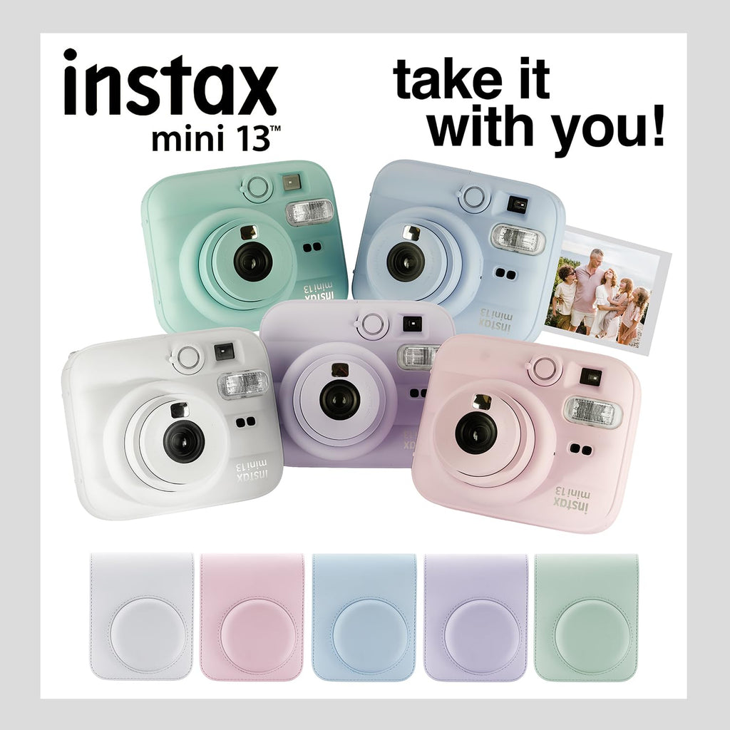 Fujifilm Instax Mini 13 Instant Camera 60 Films and Accessories (Dreamy Purple)