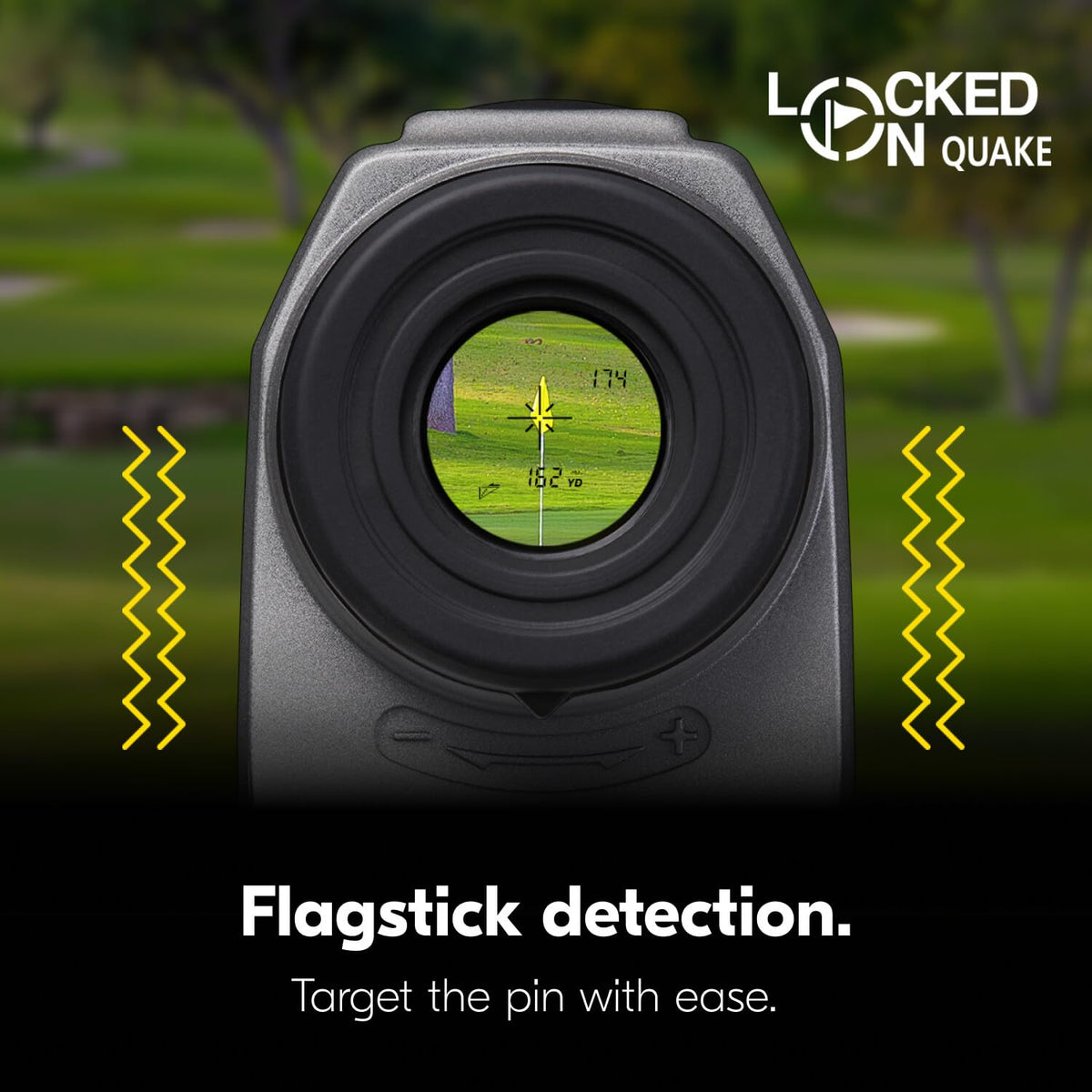 Nikon COOLSHOT Golf Laser Rangefinder - 20i GIII/20 GIII | 6x20 Optics, 800-Yard Range, Rainproof Design, Lightweight, Compact Rangefinder with Slope Compensation, Locked On Quake
