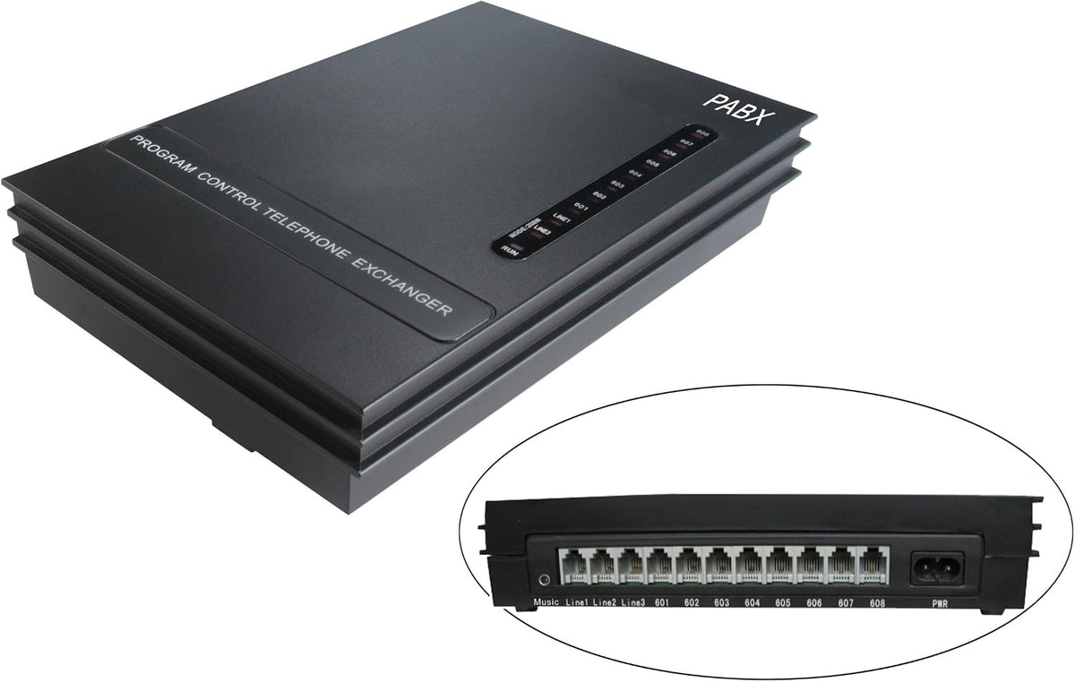 SOHO-PBX SP-208 (2 x 8) PABX Telephone Switch System Control Exchange 110Vâ¦