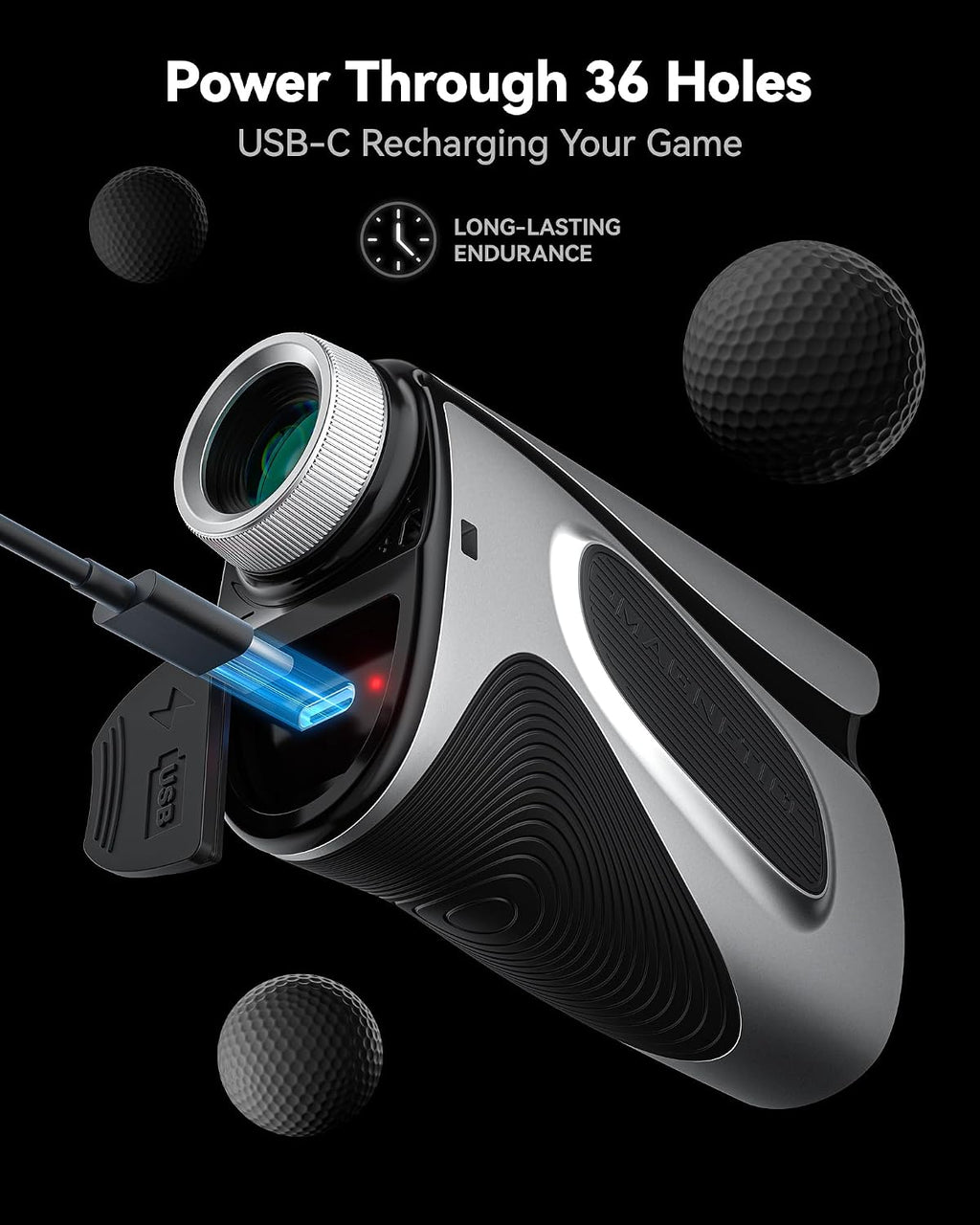 REDTIGER OLED Range Finder Golf with Slope, 1200 Yards, 7X Magnification