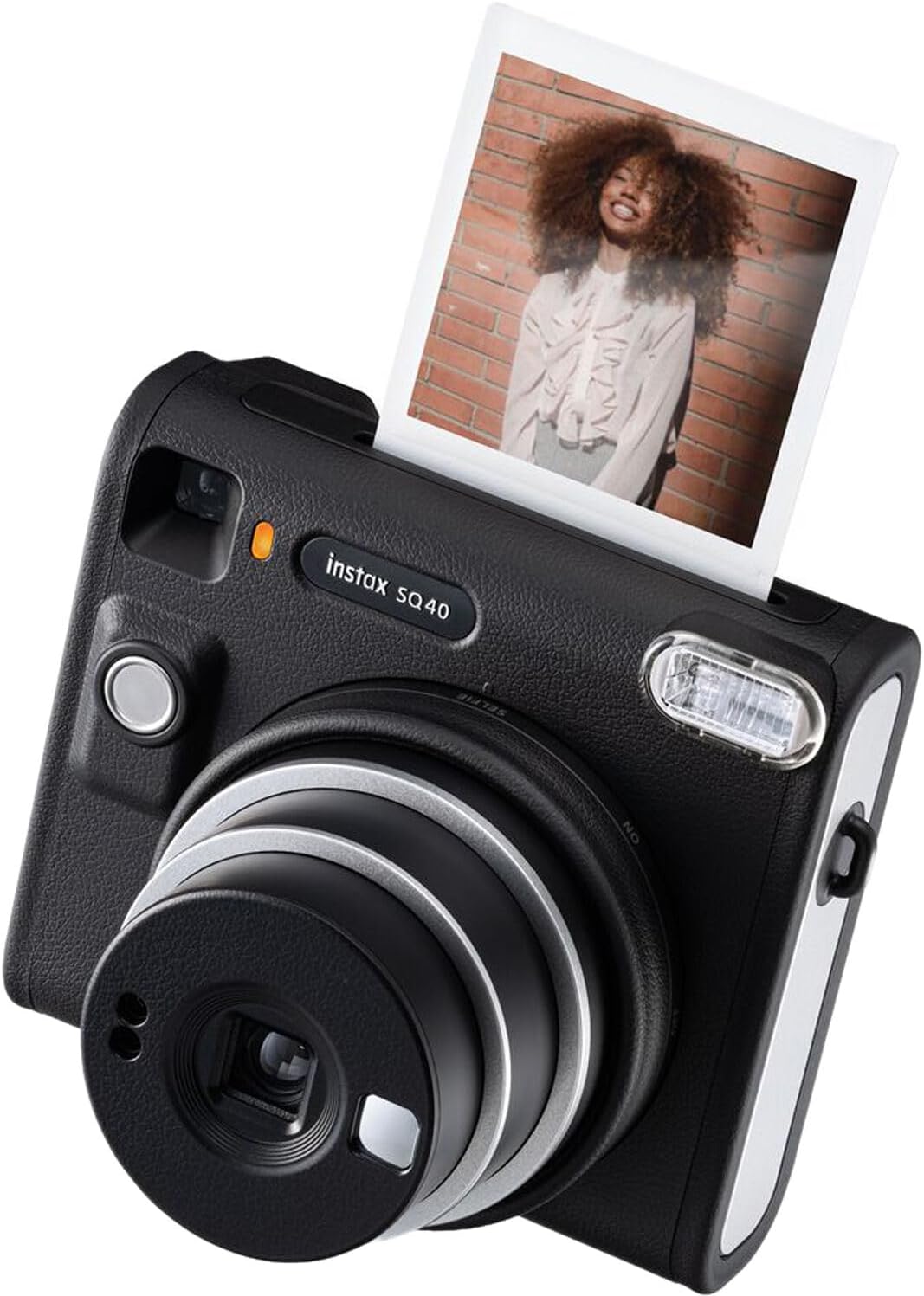 FUJIFILM INSTAX Square SQ40 Instant Camera (Black) Case Bundle