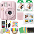 FUJIFILM instax Mini 13 Instant Film Camera Bundle (Candy Pink)