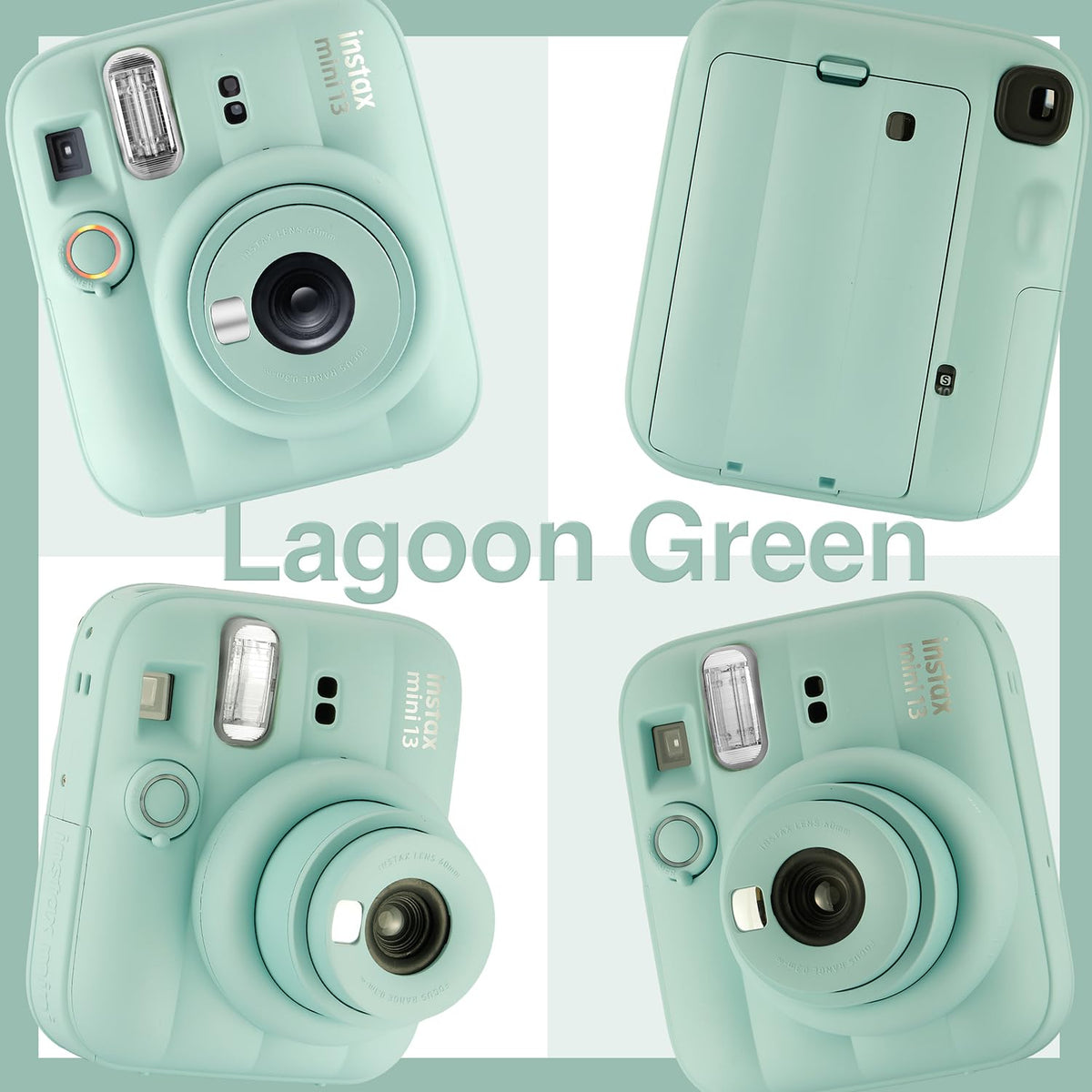 Fujifilm Instax Mini 13 Instant Camera 60 Films and Accessories (Dreamy Purple)