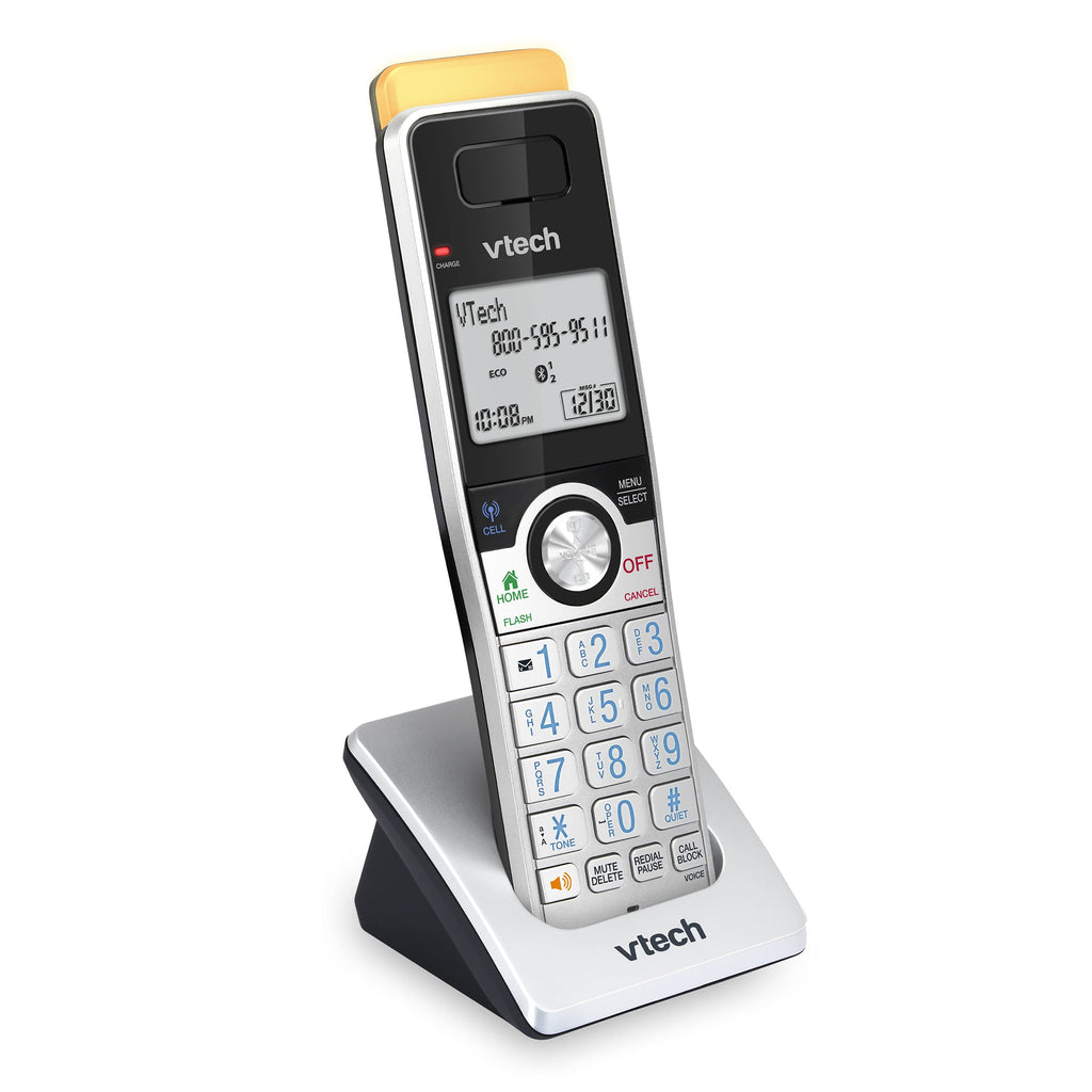 VTech IS8128-51 Super Long Range 5-Handset DECT 6.0 Cordless Phone for Home with Answering Machine, 2300 ft Range, Call Blocking, Bluetooth Connect to Cell, Intercom