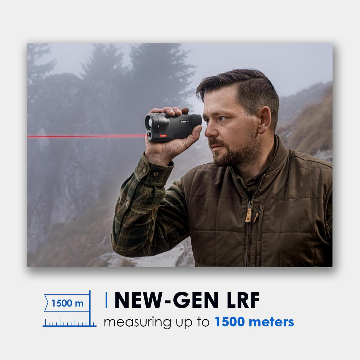 Pulsar Oryx LRF XG35 Thermal Monocular with Laser Rangefinder