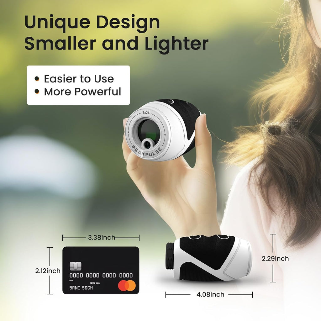 Golf Range Finder 7X Mini Pocket Compact