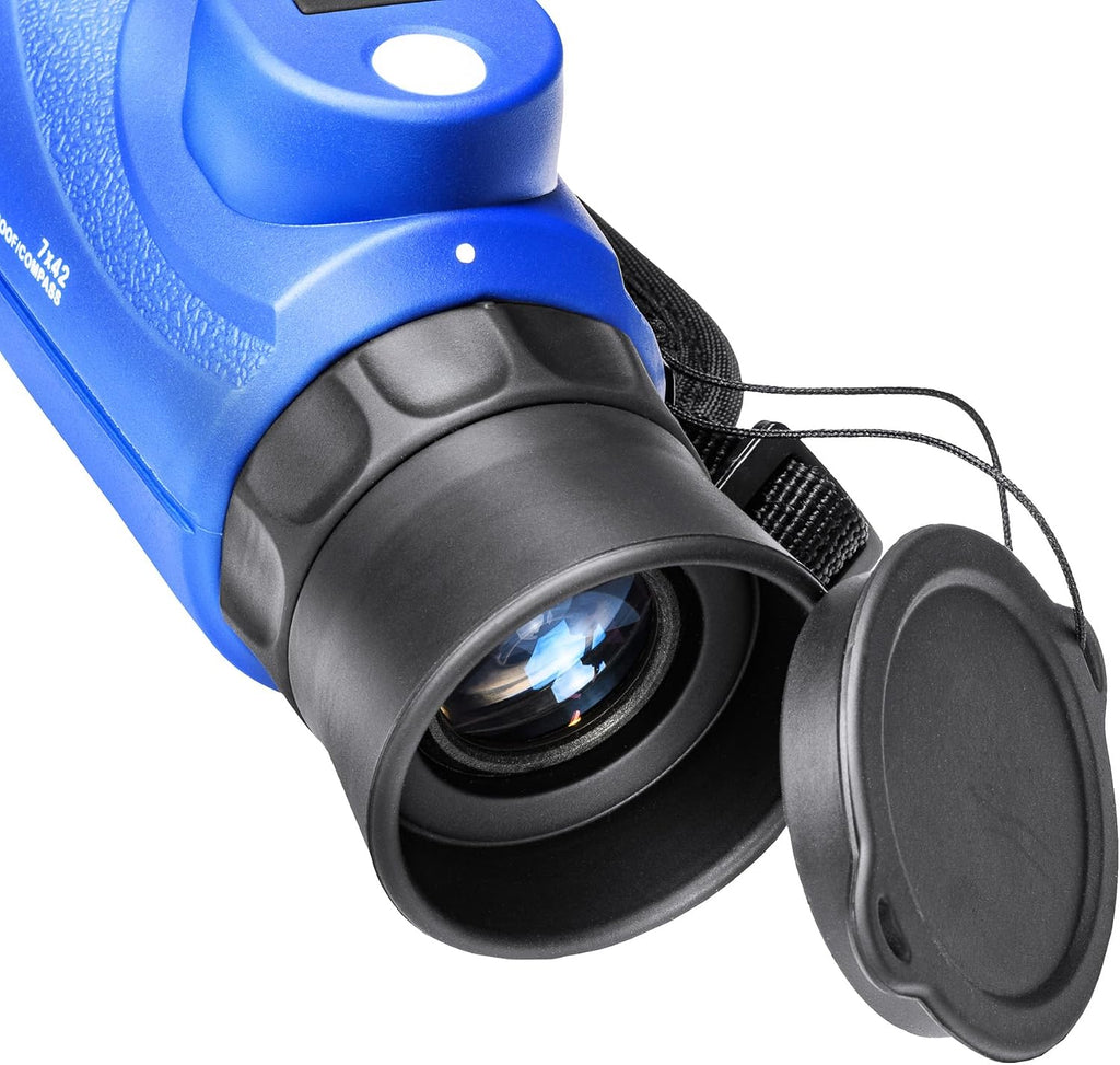 Barska 7x42 Deep Sea Waterproof Monocular with Compass & Rangefinding Reticle â Marine, Sailing & Outdoor Adventure Gear