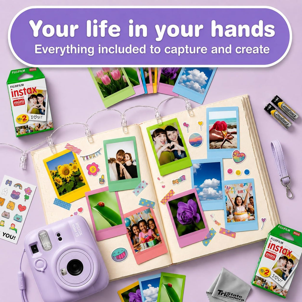 Fujifilm Instax Mini 13 Candy Pink Instant Camera with 20-Sheet Film