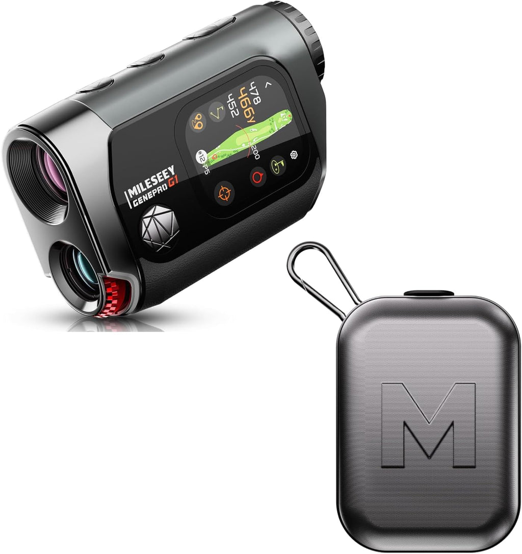 MILESEEY GenePro G1 Golf Rangefinder and Magnetic Case Bundle