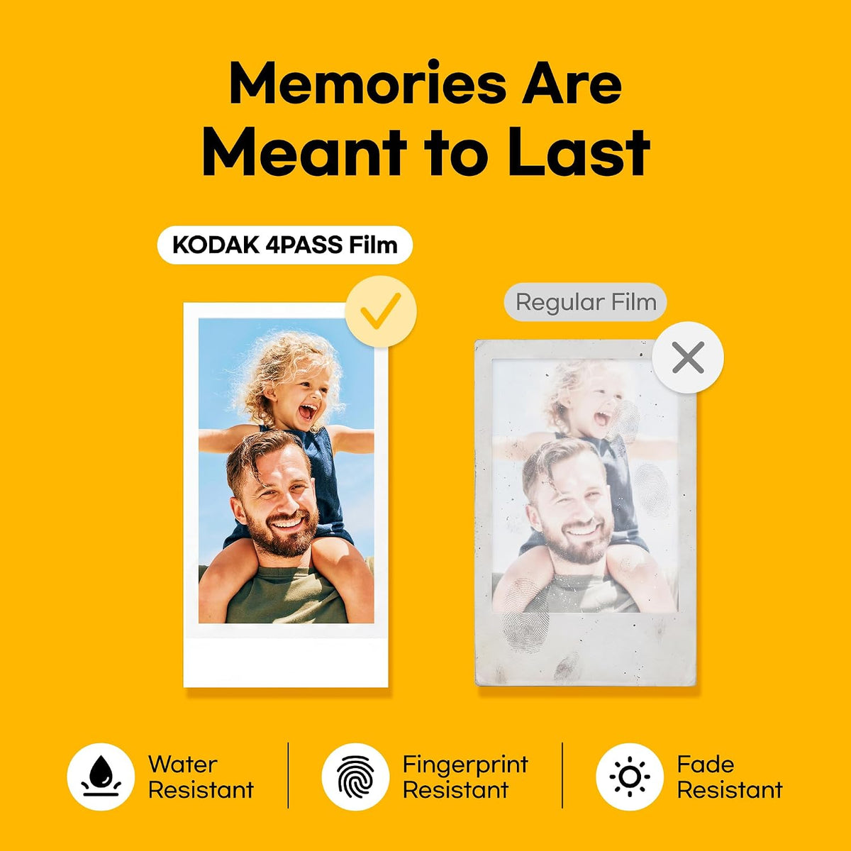 KODAK Mini Shot 2 Retro 2x3 Instant Camera, Photo Printer, 38 Sheet, White