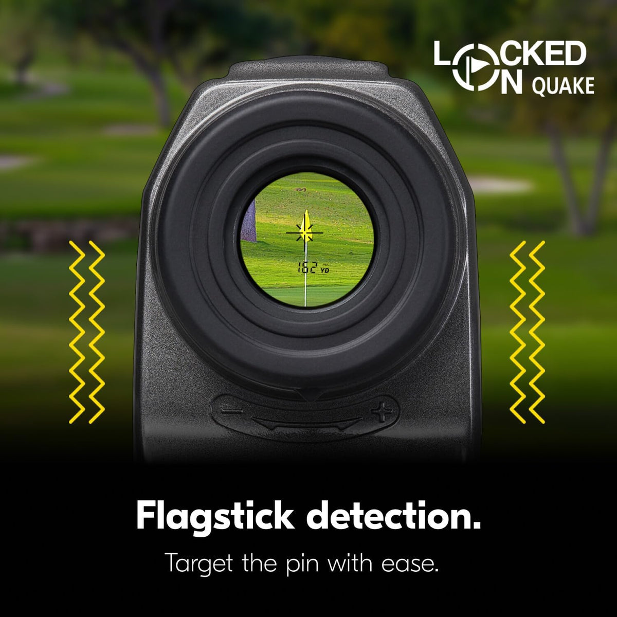 Nikon COOLSHOT Golf Laser Rangefinder - 20i GIII/20 GIII | 6x20 Optics, 800-Yard Range, Rainproof Design, Lightweight, Compact Rangefinder with Slope Compensation, Locked On Quake
