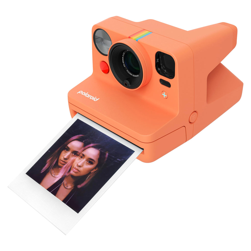 Polaroid Now+ 3rd Generation I-Type Instant Film Camera - Bluetooth Connected App Controlled - Arctic Blue - Camera Only No Film (9163)