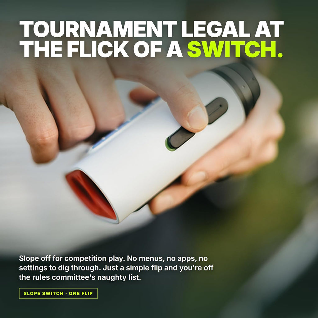Precision Pro NX10 Slope Golf Rangefinder, 20+ Interchangeable Looks